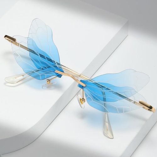 Papillon aile design Lentille Lunettes de mode - SHEIN - Modalova