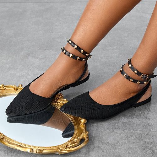 Chaussures plates à brides à serrure en métal - SHEIN - Modalova