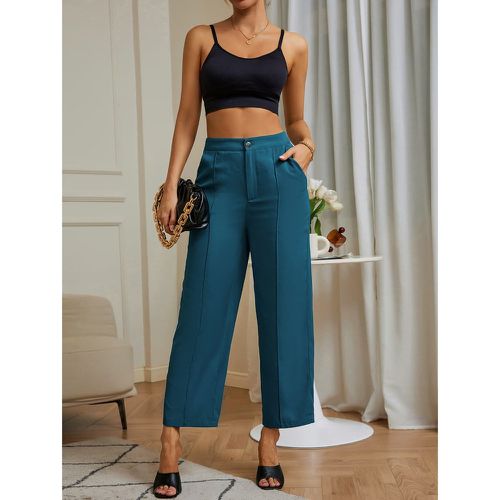 Pantalon tailleur taille haute couture - SHEIN - Modalova