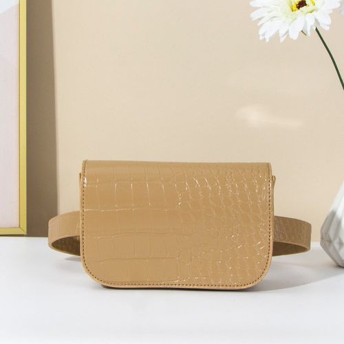 Sac banane mini en relief de crocodile - SHEIN - Modalova