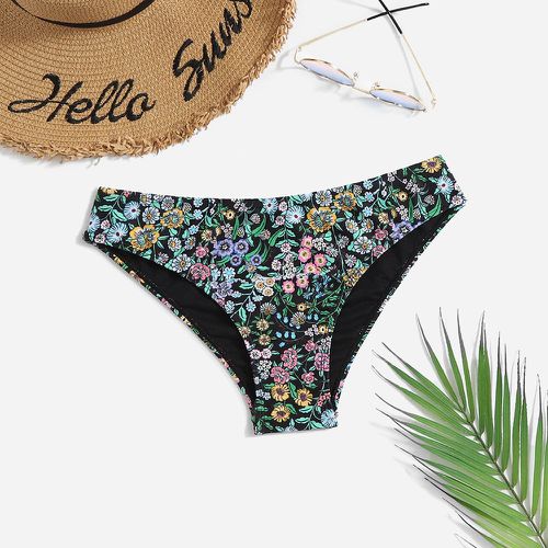 Bas de bikini à imprimé floral - SHEIN - Modalova