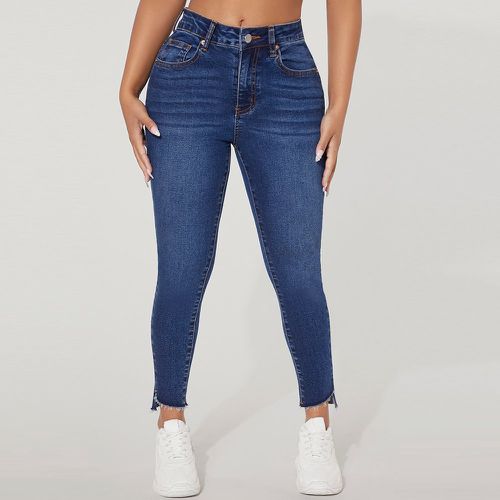 Jean skinny ourlet effiloché - SHEIN - Modalova