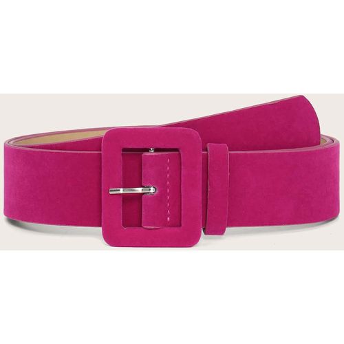 Ceinture à boucle carrée - SHEIN - Modalova