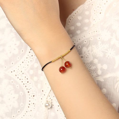 Bracelet breloque de perle - SHEIN - Modalova
