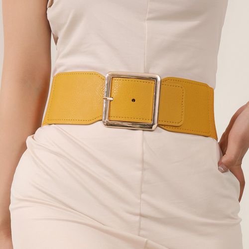 Ceinture à boucle carrée - SHEIN - Modalova