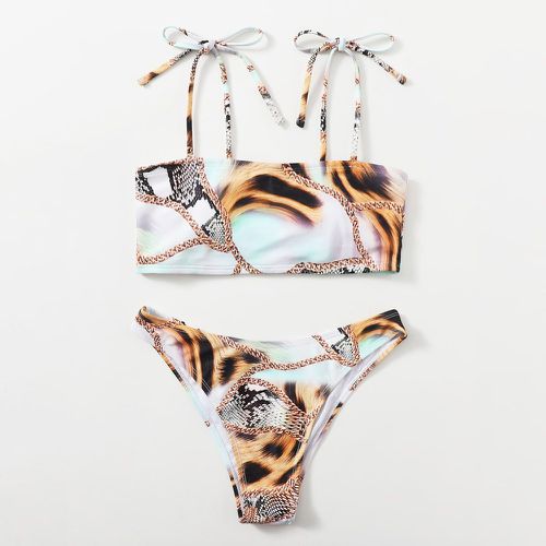 Bikini à imprimé animal - SHEIN - Modalova