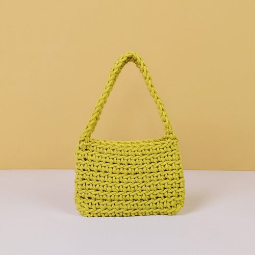 Sac en crochet mini ajouré - SHEIN - Modalova