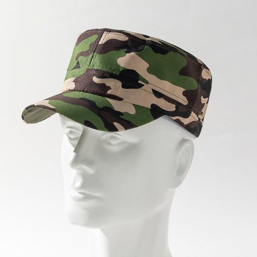 Chapeau militaire à imprimé camouflage - SHEIN - Modalova