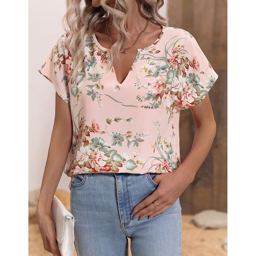 Blouse à imprimé floral - SHEIN - Modalova