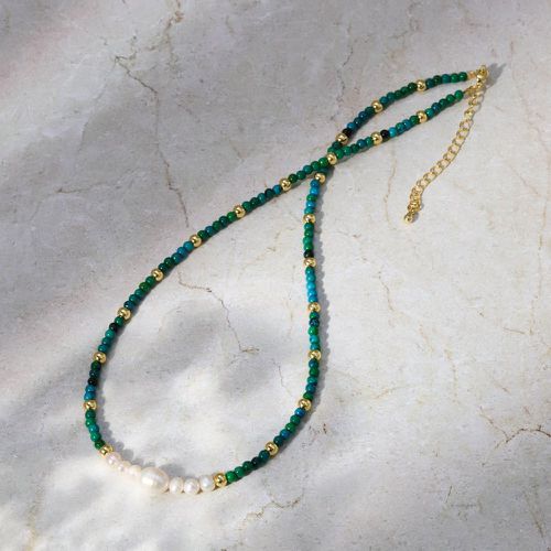 Collier à perles avec perles naturelles - SHEIN - Modalova