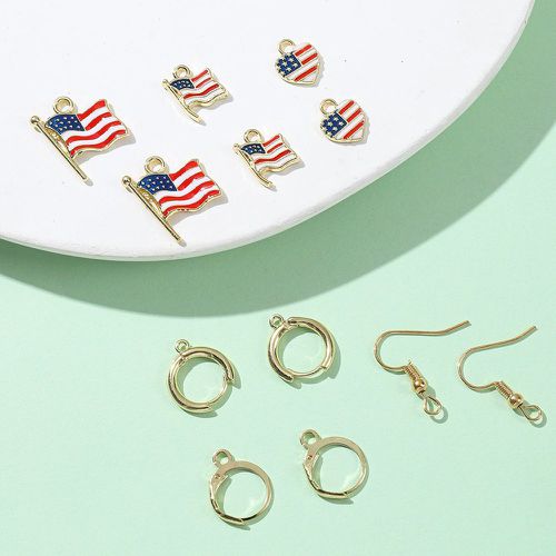 Pièces Accessoire de bijoux DIY drapeau américain design - SHEIN - Modalova