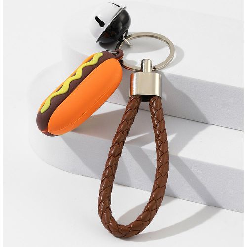 Porte-clés à breloque clochette et hot-dog - SHEIN - Modalova