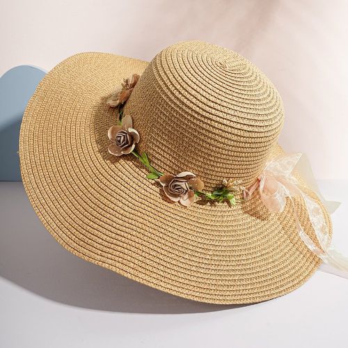 Chapeau de soleil à fleur - SHEIN - Modalova