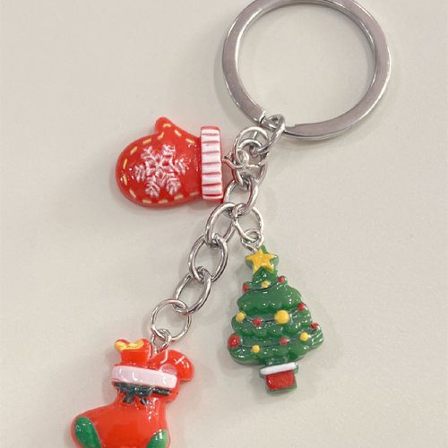 Porte-clés arbre de Noël & à breloque gant - SHEIN - Modalova