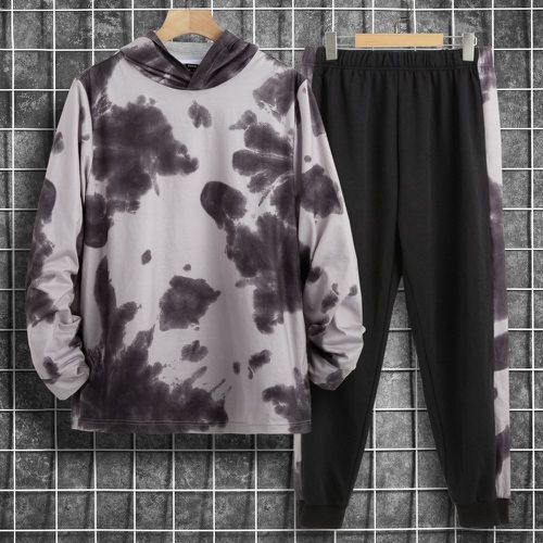 Pantalon de survêtement & sweat-shirt à capuche tie dye - SHEIN - Modalova