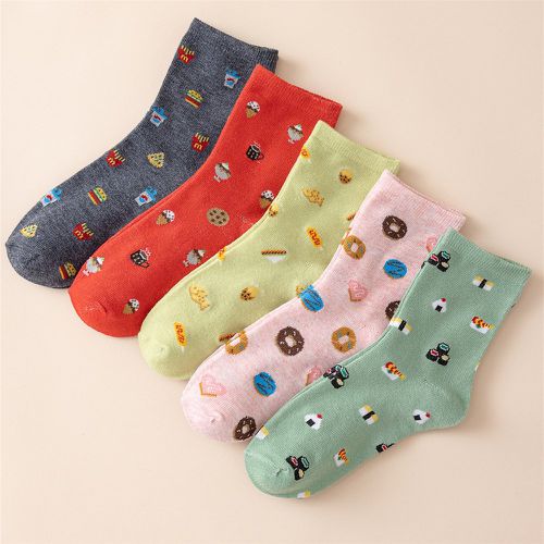 Paires Chaussettes donut motif - SHEIN - Modalova