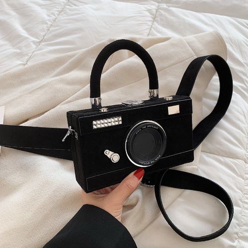 Sac boîte mini design caméra - SHEIN - Modalova