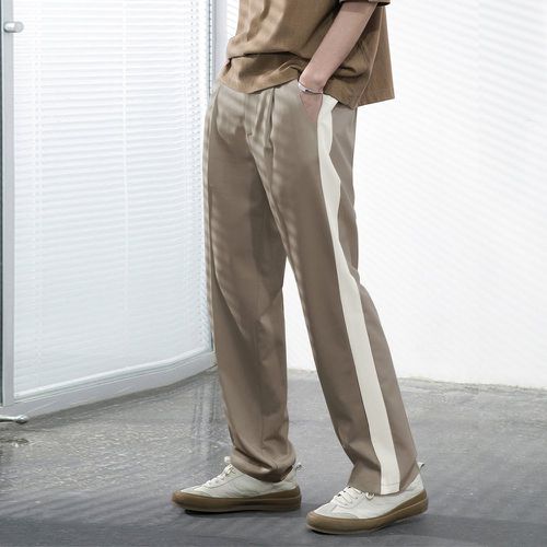 Homme Pantalon de costume à poche - SHEIN - Modalova