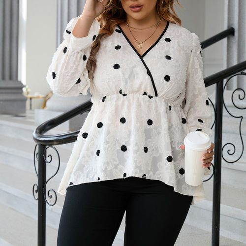 Blouse à pois - SHEIN - Modalova