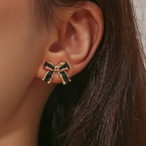 Clips d'oreilles design nœud - SHEIN - Modalova