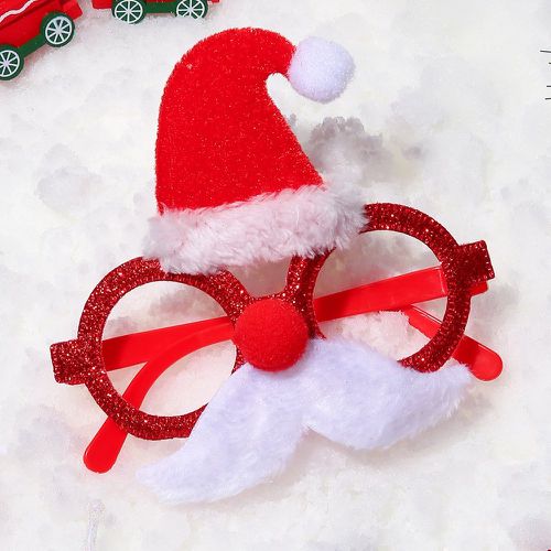Cadre de lunettes chapeau de Noël - SHEIN - Modalova