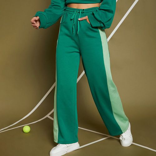 Pantalon de survêtement à cordon à blocs de couleurs - SHEIN - Modalova