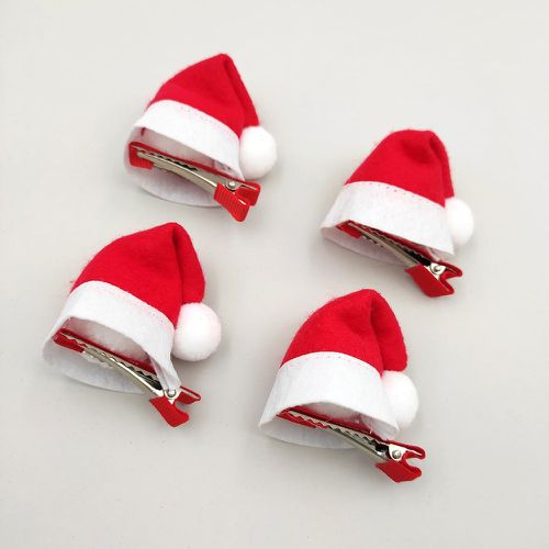 Pièces Épingle à cheveux chapeau de Noël - SHEIN - Modalova