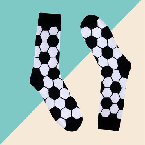 Chaussettes de football football motif - SHEIN - Modalova