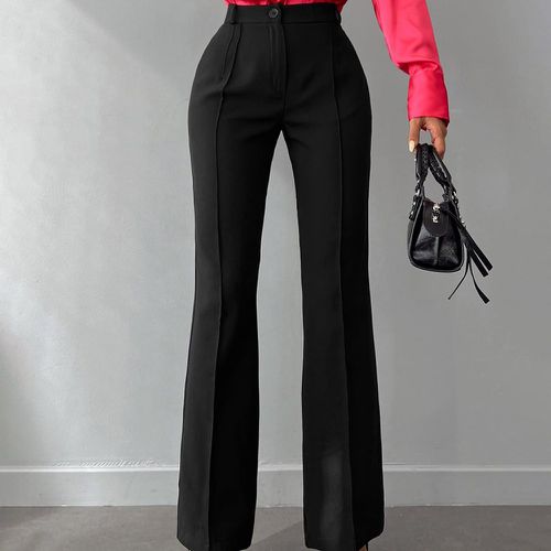 Pantalon de costume taille haute couture - SHEIN - Modalova