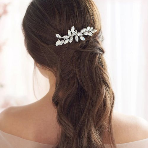 Peigne à cheveux avec strass de mariée - SHEIN - Modalova