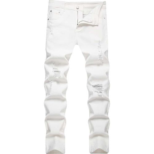 Jean skinny déchiré effiloché - SHEIN - Modalova