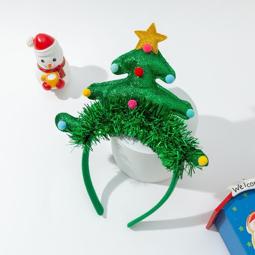 Bandeau arbre de Noël & à pompons - SHEIN - Modalova
