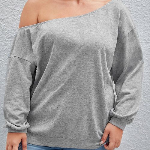 Sweat-shirt asymétrique - SHEIN - Modalova