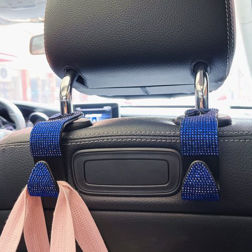 Pièces Crochet de dossier de siège de voiture avec strass - SHEIN - Modalova