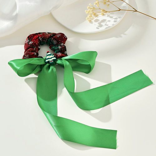 Élastique avec foulard pour cheveux arbre de Noël & à nœud papillon - SHEIN - Modalova