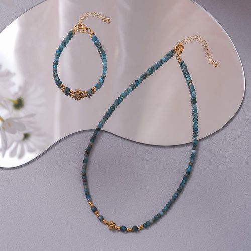 Collier à perles & bracelet - SHEIN - Modalova