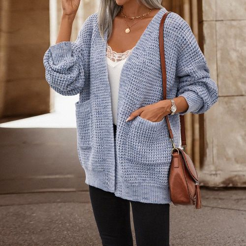 Cardigan avec poches - SHEIN - Modalova