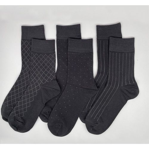 Paires Chaussettes à carreaux & à rayures - SHEIN - Modalova