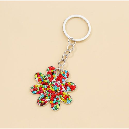 Porte-clés perle à fleur - SHEIN - Modalova