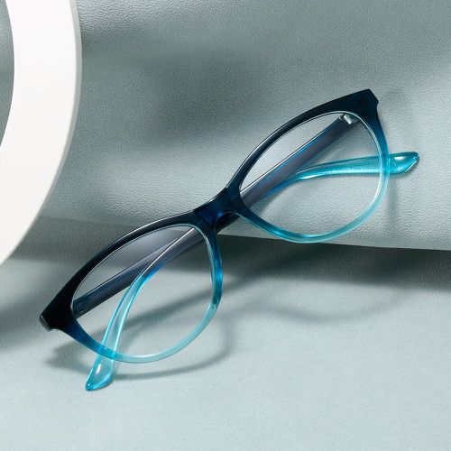 Lunettes de vue anti-lumière bleue à montures géométriques - SHEIN - Modalova