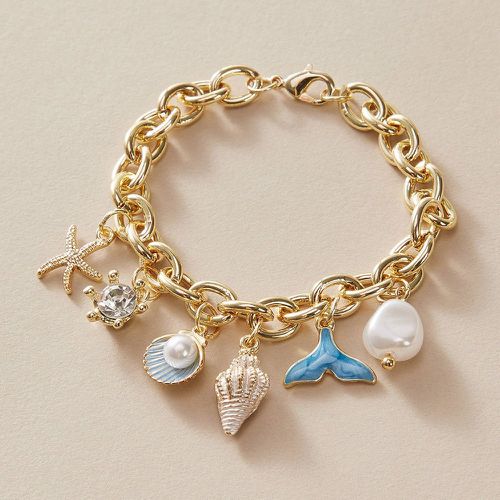 Bracelet étoile de mer & à breloque queue de poisson - SHEIN - Modalova