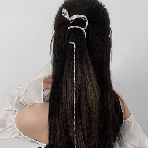 Épingle à cheveux avec strass design serpent - SHEIN - Modalova