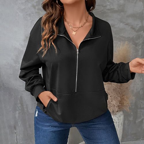 Sweat-shirt zippé - SHEIN - Modalova