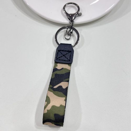 Porte-clés à imprimé camouflage - SHEIN - Modalova