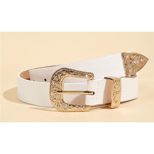 Ceinture avec boucle et strass - SHEIN - Modalova