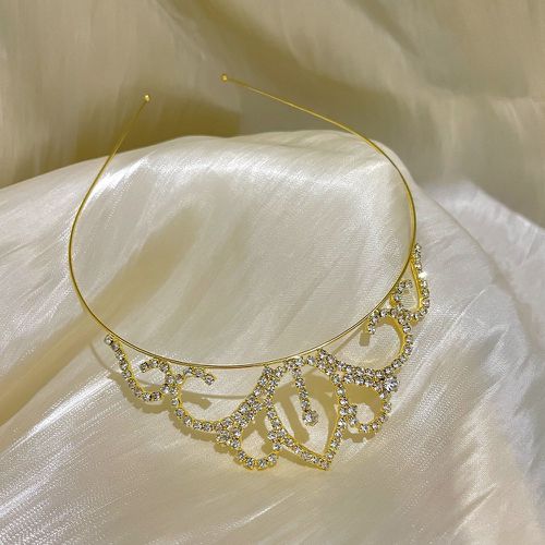 Bandeau à strass à détail de couronne de mariée - SHEIN - Modalova