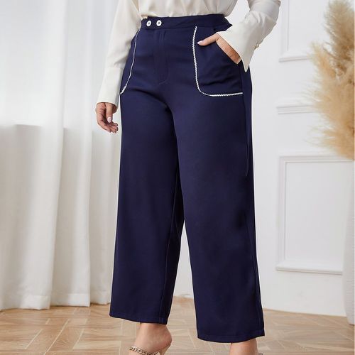 Pantalon de costume à poche ample - SHEIN - Modalova