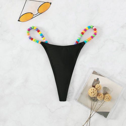 Perlé Tanga Bas de bikini - SHEIN - Modalova