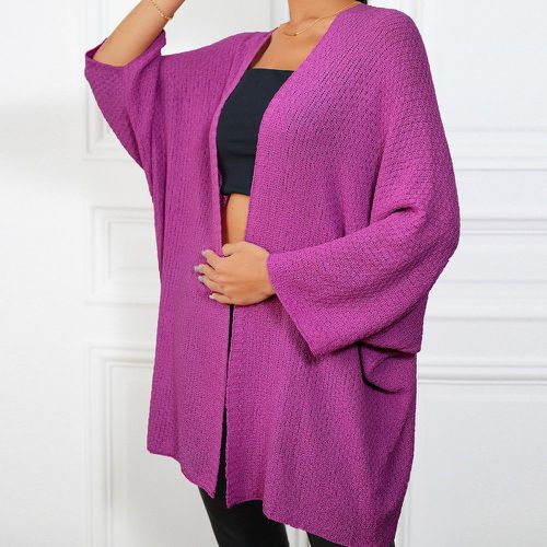 Cardigan manches chauve-souris ouvert - SHEIN - Modalova