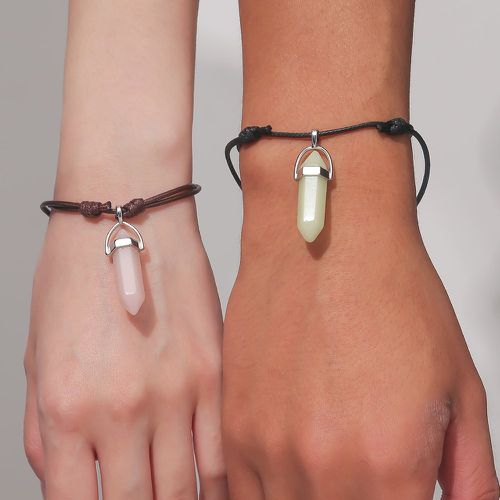 Pièces Bracelet couple aurore permanente à breloque géométrique - SHEIN - Modalova